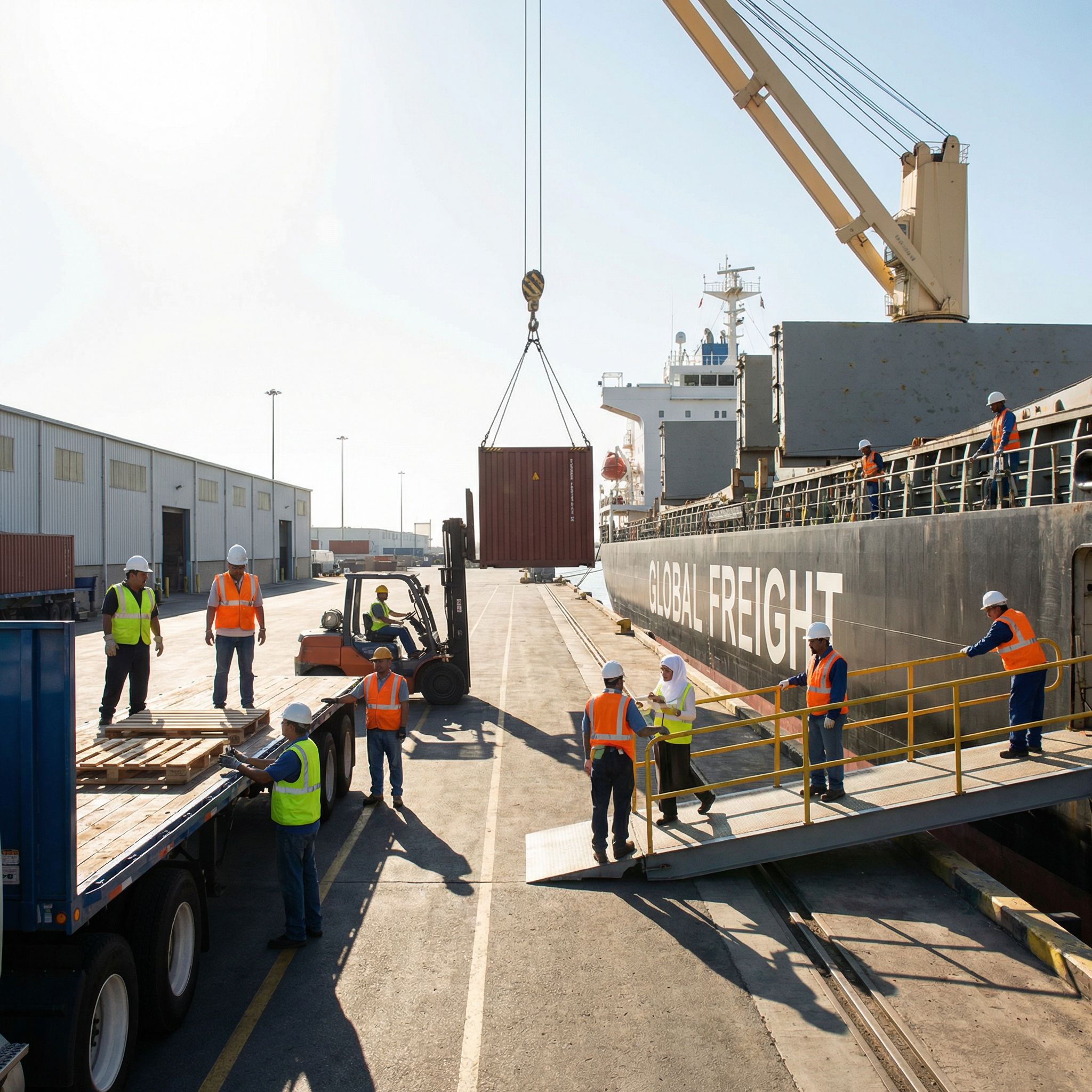 Pickup and delivery logistics service